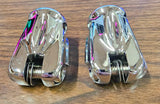 1 3/4” forward control Peg mount extenders Harley wide glide softail Kuryakyn Fx