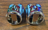 1 3/4” forward control Peg mount extenders Harley wide glide softail Kuryakyn Fx