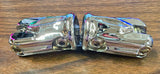 1 3/4” forward control Peg mount extenders Harley wide glide softail Kuryakyn Fx