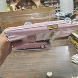 Vtg Jim Beam Pink 1959 Cadillac Eldorado EMPTY Decanter Original Box Receipt