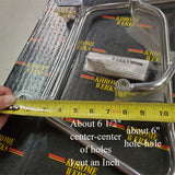 Khrome Werks Saddlebag Support Brackets Mounts Harley Dyna Wide Glide 2010-2012