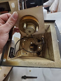 Vtg 1960's Schmidt's Light Beer Sign clock advertising light Tavern Collectible!