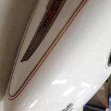 Harley 2005 FLHTCUI Billiard Whit ULTRA CLASSIC Electra Road Glide Gas Fuel Tank