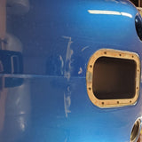 Harley 5 GALLON 2008-2010 HERITAGE SOFTAIL FATBOY Fuel Tank Pacific Blue Pearl??