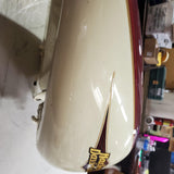 Harley 5 Gal 2008-2010 HERITAG SOFTAIL FATBOY Fuel Tank Burgundy Creme Gold Pear