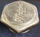 VTG 1926-1929 Threaded Whippet Dust Cover Center Aluminum Matte Grease Cap
