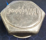 VTG 1926-1929 Threaded Whippet Dust Cover Center Aluminum Matte Grease Cap