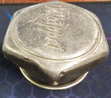 VTG 1926-1929 Threaded Whippet Dust Cover Center Aluminum Matte Grease Cap