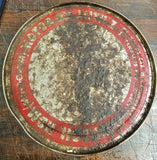 Vtg Pennzoil 100% Pure Pennsylvania Tough Film w/Z-7 Motor Oil Full 1 Qt Tin Can