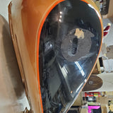 Harley 2008 FLHTCU ULTRA CLASSIC Vivid Black Anniversary Copper Gas Tank 61356-0