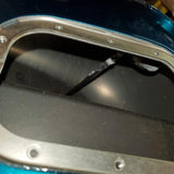 Harley 2008-2010 FLST HERITAGE SOFTAIL FLSTF Fatb FXST Turquoise Silver Gas Tank