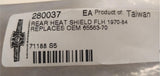 Rear Heat Shield 1970-1984 FLH Tour Glide OEM 65563-70 Harley FLHT FL FS FLHTC