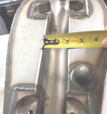 Custom WCC VILLAIN Stretched GAS Fuel TANK 3.5 Chopper Harley Softail Rigid!