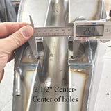 Custom WCC VILLAIN Stretched GAS Fuel TANK 3.5 Chopper Harley Softail Rigid!