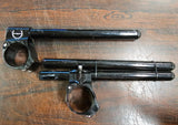 NOS PSR 51mm Black Handlebar Clamp Grip Clip On Custom Kawasaki KTM Aprilla