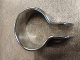 1 1/2 Chrome Exhaust Muffler Clamp British Custom Motorcycle Triumph BSA No Bolt