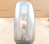 Santee Unpainted Undrill Custom 7.25" Roller Raw Steel Rear Fender Harley Bobber