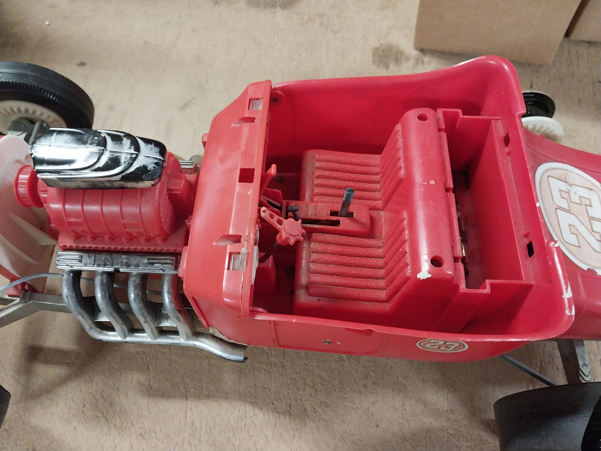 60s Marx hot rod plastic toy 2台 Vtg 1960'S MARX RARE 24