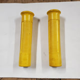 Vtg New NOS Beck Grips Motorcycle Yellow 1" Indian Harley Knucklehead VL Chopper