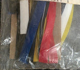 VTG 1970s Hunt Wilde Corp Bicycle Grip Accessories Rainbow Comet Streamers USA
