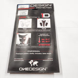 OneDesign Gas Tank Protect Grips HDR210 BMW R 1200 1250 GS ADV 2014-2021 Clear