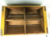 VINTAGE COCA-COLA WOODEN CRATE 1964 CHATTANOOGA CASES YELLOW RED