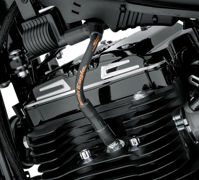Screamin' Eagle 10mm Phat Spark Plug Wires Sportster Black