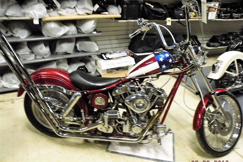 1978 Harley Davidson Shovelhead Custom Built Chopper Captain