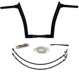 FAT BAGGERS EZ Install Pointed Meat hook Handlebars Ape Hangers 14" Road Glide