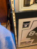 Certified Antonio Brown Signed Framed #84 Raiders Jersey Football Collectible!