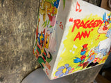 Vtg 1972 Raggedy Ann Andy Music Collectible Toy Jewelry Stash Box!