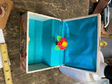 Vtg 1972 Raggedy Ann Andy Music Collectible Toy Jewelry Stash Box!
