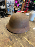 Vtg WW2 WW 11 Helmet military Swiss Japanese Army Combat Type 90 Steel ???