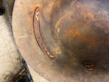 Vtg WW2 WW 11 Helmet military Swiss Japanese Army Combat Type 90 Steel ???