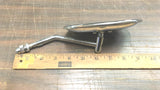Pair Rectangle Mirrors Harley Sportster Dyna Fxr Touring Shovelhead Evo Twin cam