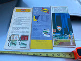 Vtg 60's Road Maps Texaco Holiday inn TRavel Sunoco Oil Gas Advertising Col lot!