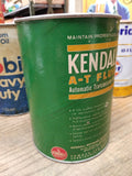 Vtg Kendall Automatic Transmission Fluid Type F Gas Station 1 Qt Cardboard Can