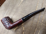 Vtg Willard Rusticated Imported Briar Dublin Body Smoking Tobacco Pipe!