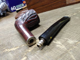 Vtg Willard Rusticated Imported Briar Dublin Body Smoking Tobacco Pipe!