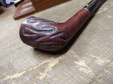 Vtg Willard Rusticated Imported Briar Dublin Body Smoking Tobacco Pipe!
