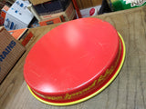 Vtg Stoney’s The Smoother Tasting Beer Round Steel Serving Tray Bright Colors