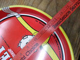 Vtg Stoney’s The Smoother Tasting Beer Round Steel Serving Tray Bright Colors