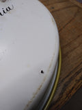 Vtg Schmidt's Light Beer As Beer Should Be Round Steel Serving Tray Philadelphia