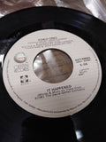 Vtg Warner Bros 45 RPM Vinyl Record Yoko Ono Walking On Thin Ice For John Jacket