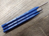 3 Pc DASCO PRO Pin Punch Cold Chisel Lot 1/16" 1/8" Punch 1/4" Chisel Nice Shape