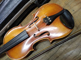 Vtg 1968 ER Pfretzschner Violin Hand Made Antonius Stradivarius Copy 3/4 Germany
