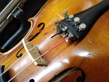 Vtg 1968 ER Pfretzschner Violin Hand Made Antonius Stradivarius Copy 3/4 Germany