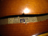 Vtg 1968 ER Pfretzschner Violin Hand Made Antonius Stradivarius Copy 3/4 Germany