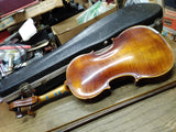 Vtg 1968 ER Pfretzschner Violin Hand Made Antonius Stradivarius Copy 3/4 Germany