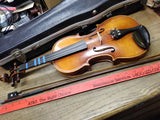 Vtg 1968 ER Pfretzschner Violin Hand Made Antonius Stradivarius Copy 3/4 Germany